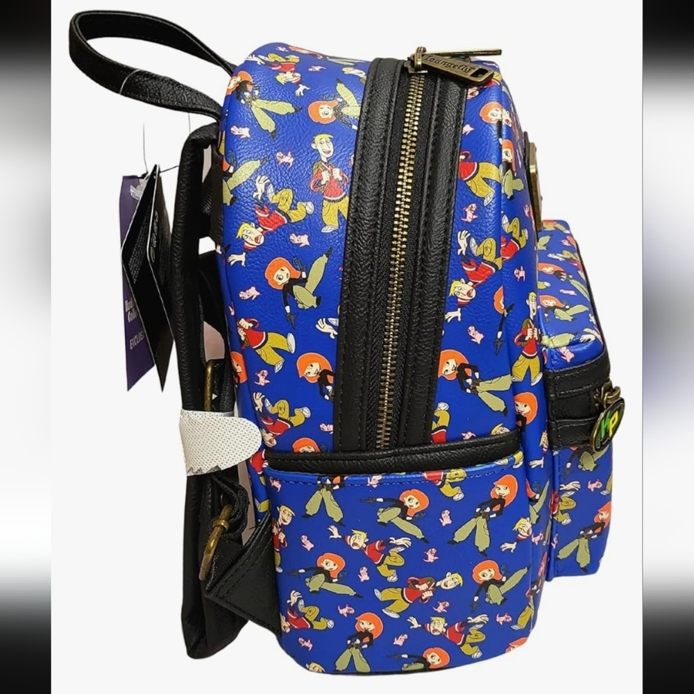 Kim Possible Loungefly Backpack - Picture 3 of 8